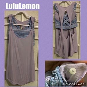 Lululemon Tank with Built in Shelf Bra